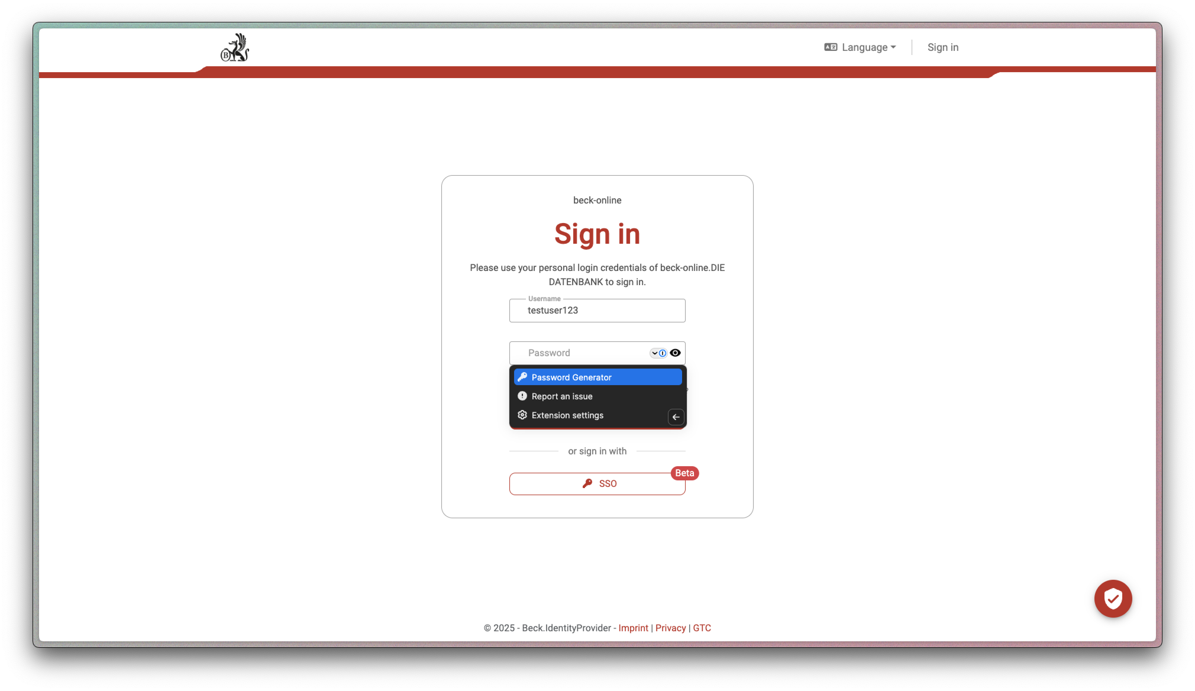 Password manager mockup 1