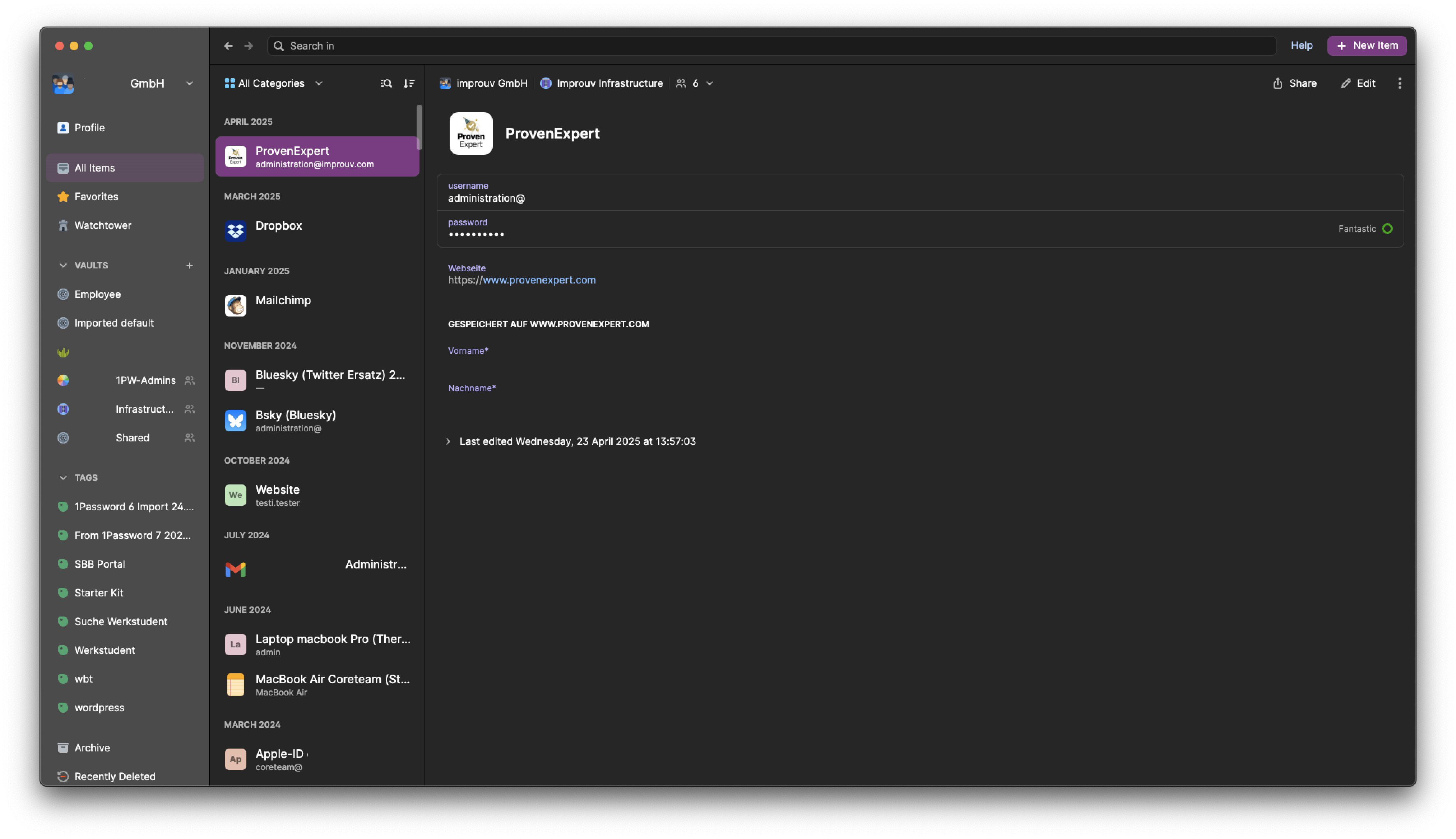 Password manager mockup 5