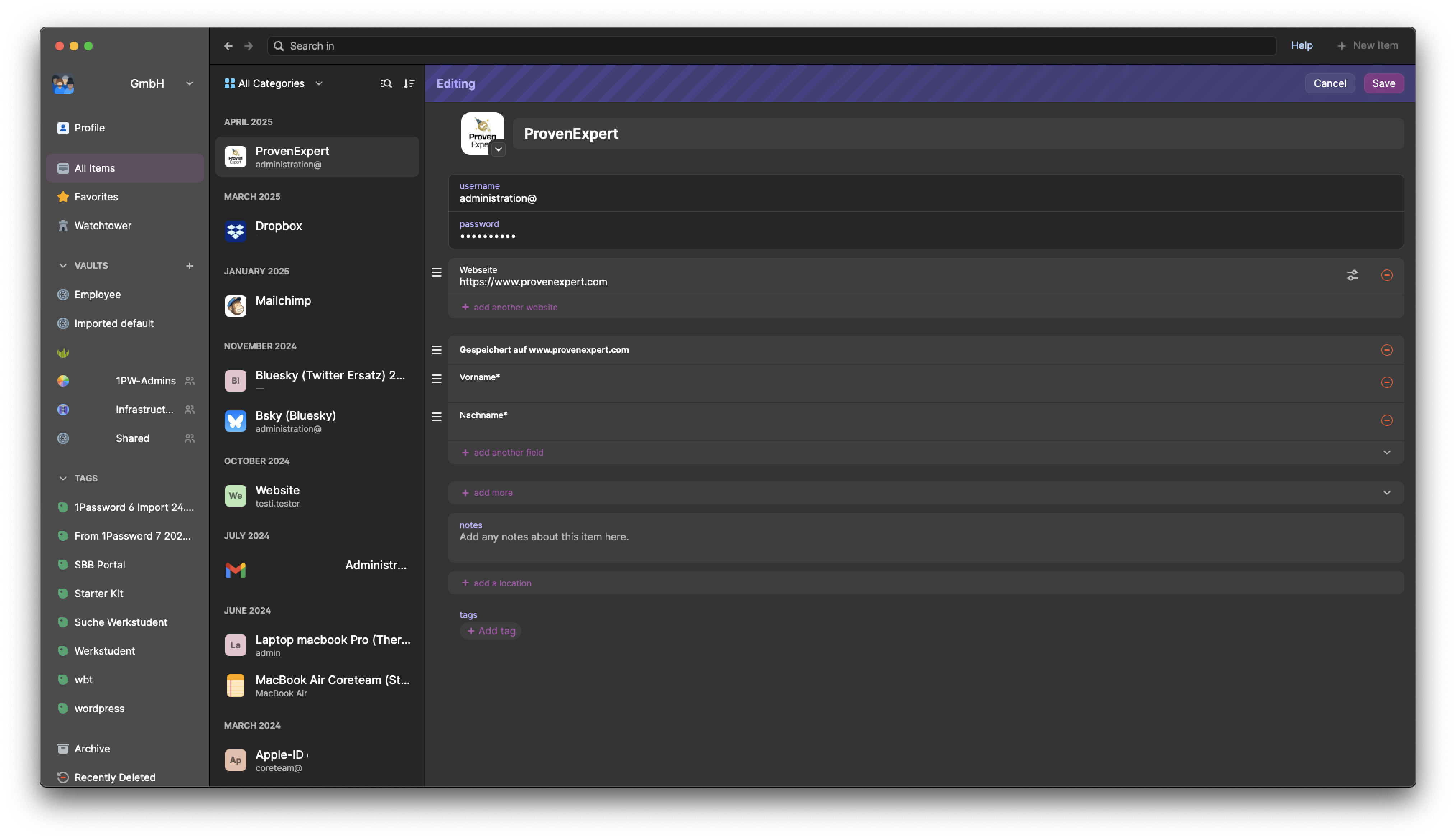 Password manager mockup 6